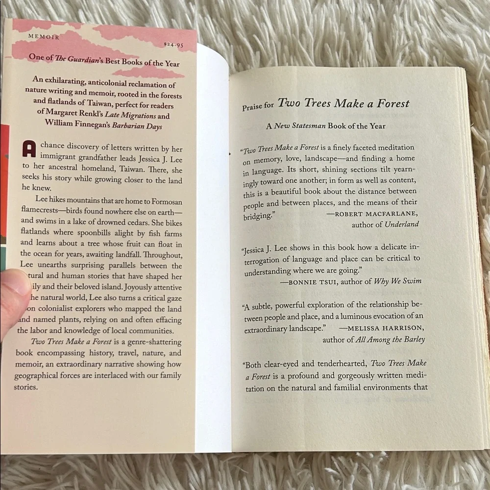 Two Trees Make a Forest, memoir by Jessica J Lee, Taiwan and Canada - Picture 5 of 8